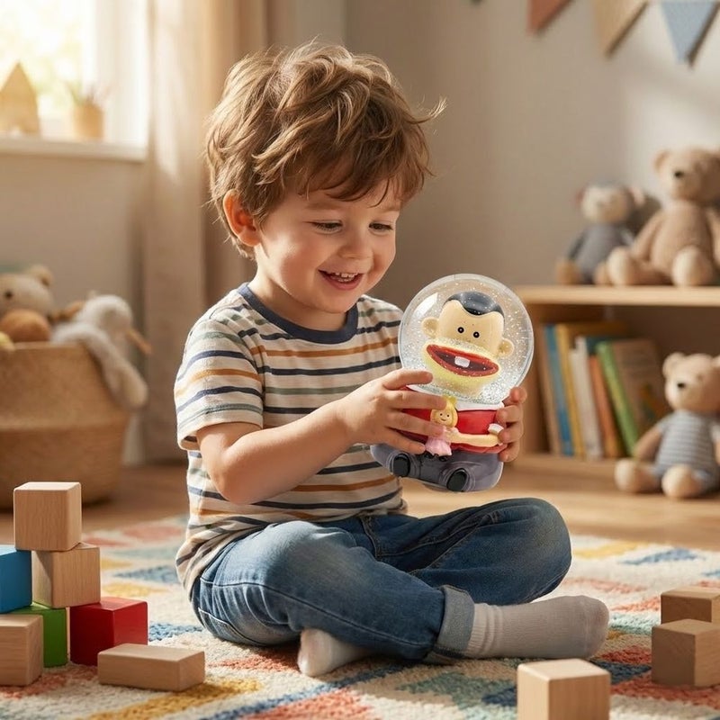 كره الثلج بوجي مع الأضواء و الموسيقي - 6305 - Image 2